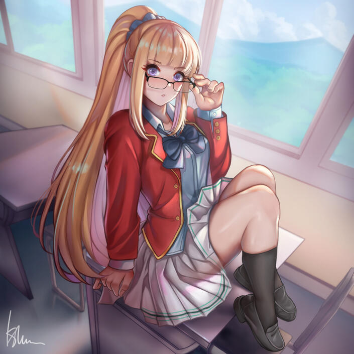 Kei Karuizawa - Classroom of The Elite Fanart